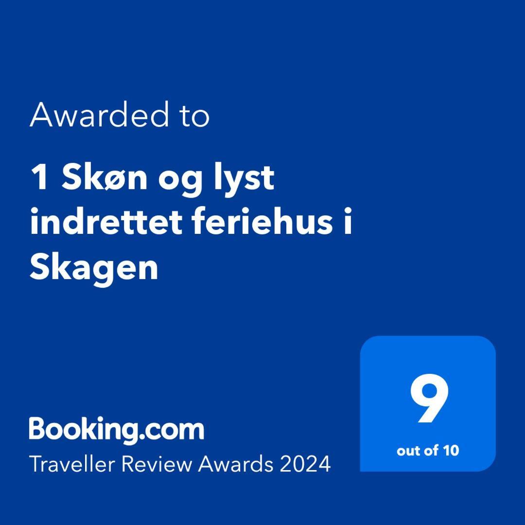1 Skøn og lyst indrettet feriehus i Skagen Eksteriør bilde